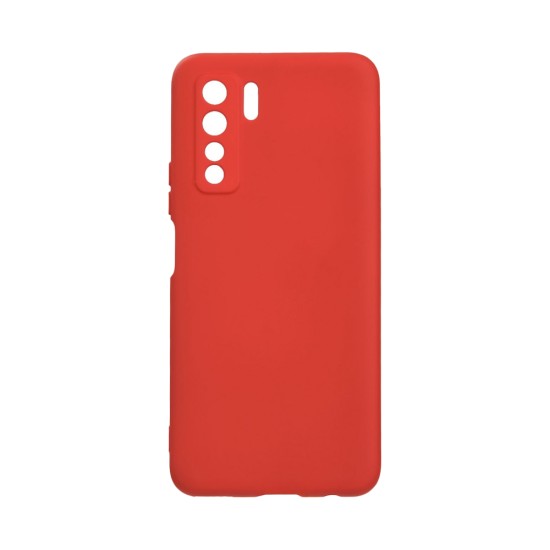 Capa de Silicone para Huawei P40 Lite 5g Vermelho